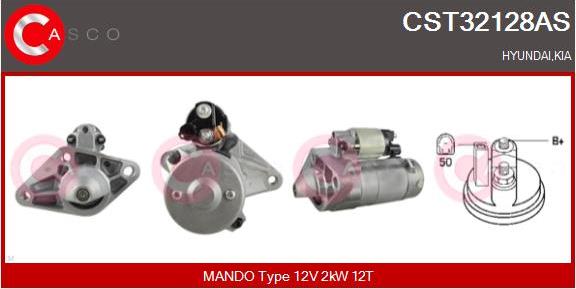 Casco CST32128AS - Стартер autozip.com.ua