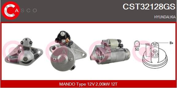 Casco CST32128GS - Стартер autozip.com.ua