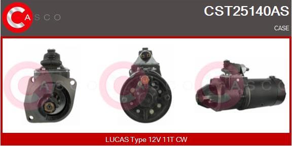 Casco CST25140AS - Стартер autozip.com.ua