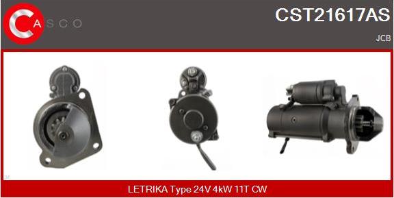 Casco CST21617AS - Стартер autozip.com.ua