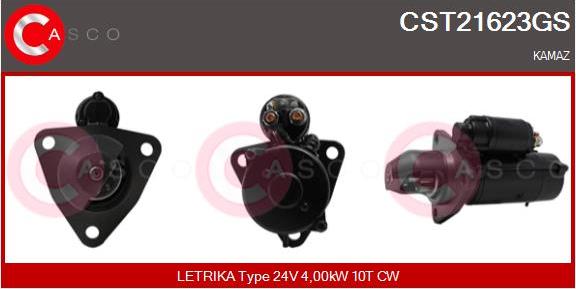 Casco CST21623GS - Стартер autozip.com.ua