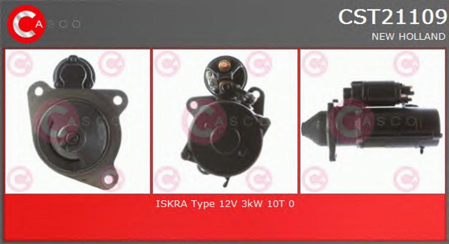 Casco CST21109 - Стартер autozip.com.ua