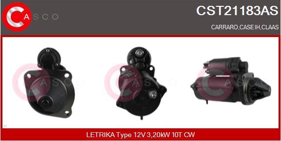 Casco CST21183AS - Стартер autozip.com.ua