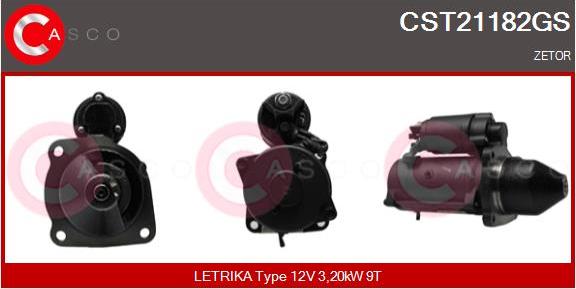 Casco CST21182GS - Стартер autozip.com.ua