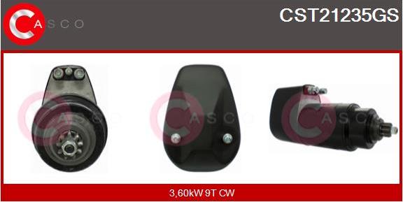 Casco CST21235GS - Стартер autozip.com.ua