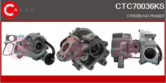 Casco CTC70036KS - Компресор, наддув autozip.com.ua