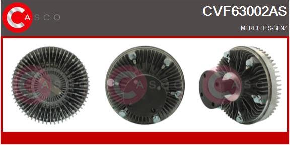Casco CVF63002AS - Зчеплення, вентилятор радіатора autozip.com.ua
