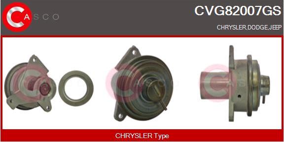 Casco CVG82007GS - Клапан повернення ОГ autozip.com.ua