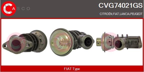 Casco CVG74021GS - Клапан повернення ОГ autozip.com.ua