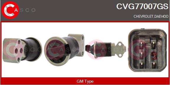Casco CVG77007GS - Клапан повернення ОГ autozip.com.ua