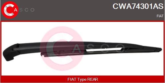 Casco CWA74301AS - Важіль склоочисника, система очищення вікон autozip.com.ua