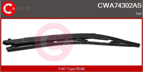 Casco CWA74302AS - Важіль склоочисника, система очищення вікон autozip.com.ua