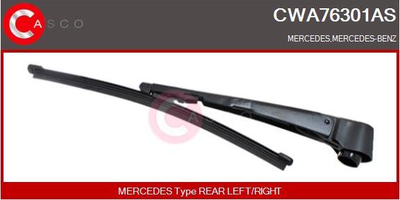 Casco CWA76301AS - Важіль склоочисника, система очищення вікон autozip.com.ua