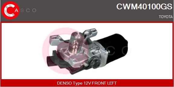 Casco CWM40100GS - Двигун склоочисника autozip.com.ua