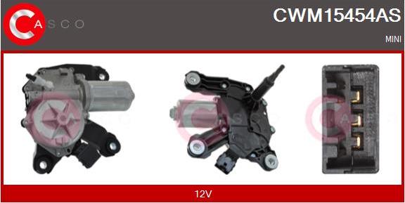 Casco CWM15454AS - Двигун склоочисника autozip.com.ua
