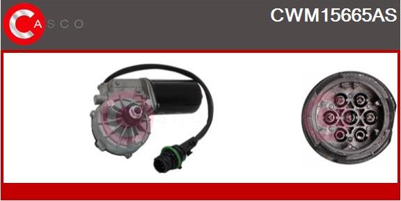 Casco CWM15665AS - Двигун склоочисника autozip.com.ua