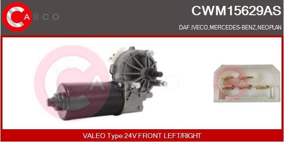 Casco CWM15629AS - Двигун склоочисника autozip.com.ua