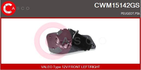 Casco CWM15142GS - Двигун склоочисника autozip.com.ua