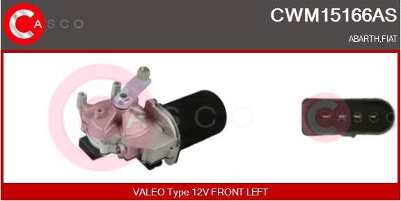Casco CWM15166AS - Двигун склоочисника autozip.com.ua