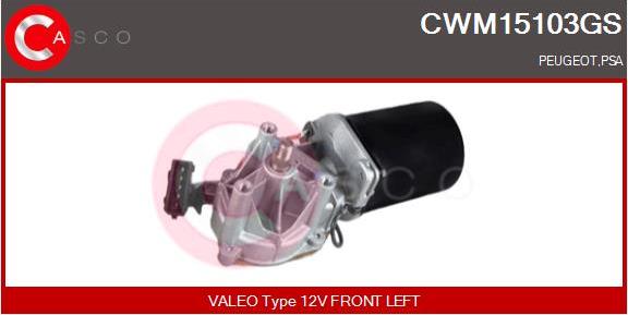 Casco CWM15103GS - Двигун склоочисника autozip.com.ua