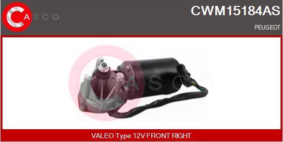 Casco CWM15184AS - Двигун склоочисника autozip.com.ua