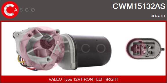 Casco CWM15132AS - Двигун склоочисника autozip.com.ua