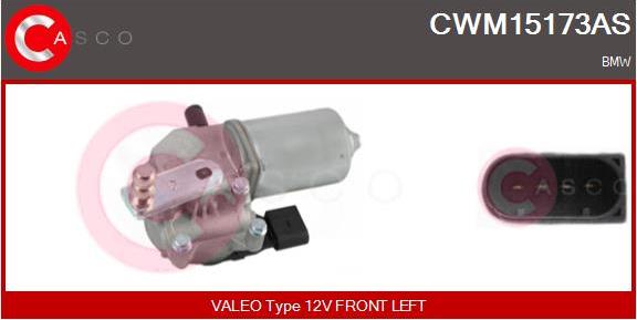 Casco CWM15173AS - Двигун склоочисника autozip.com.ua