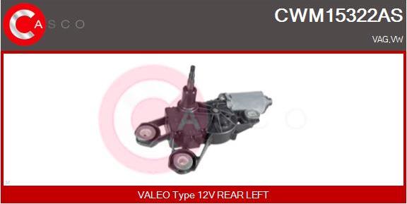 Casco CWM15322AS - Двигун склоочисника autozip.com.ua