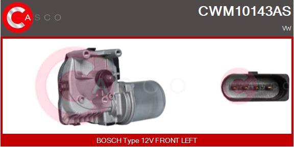 Casco CWM10143AS - Двигун склоочисника autozip.com.ua