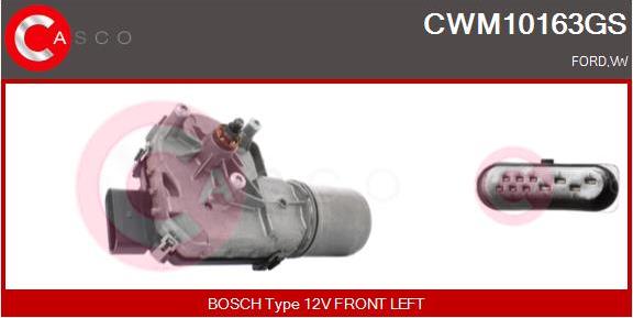 Casco CWM10163GS - Двигун склоочисника autozip.com.ua