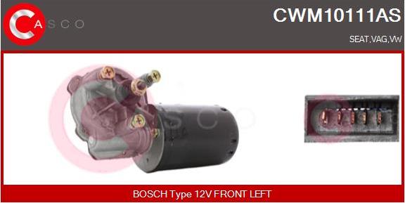 Casco CWM10111AS - Двигун склоочисника autozip.com.ua