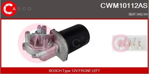 Casco CWM10112AS - Двигун склоочисника autozip.com.ua
