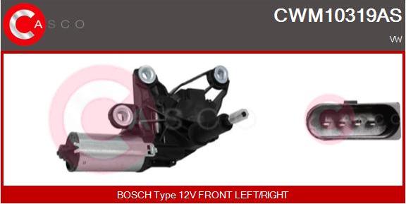 Casco CWM10319AS - Двигун склоочисника autozip.com.ua