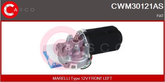 Casco CWM30121AS - Двигун склоочисника autozip.com.ua
