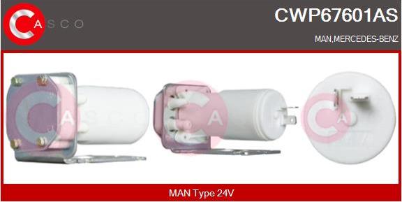 Casco CWP67601AS - Водяний насос, система очищення вікон autozip.com.ua