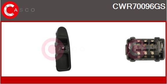 Casco CWR70096GS - Вимикач, стеклолод'емнік autozip.com.ua