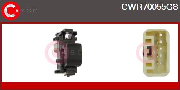 Casco CWR70055GS - Вимикач, стеклолод'емнік autozip.com.ua