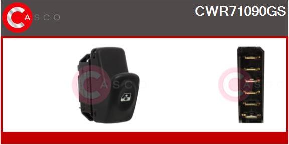 Casco CWR71090GS - Вимикач, стеклолод'емнік autozip.com.ua