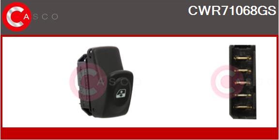 Casco CWR71068GS - Вимикач, стеклолод'емнік autozip.com.ua