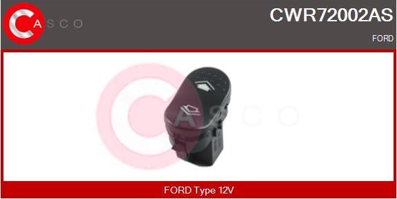 Casco CWR72002AS - Вимикач, стеклолод'емнік autozip.com.ua