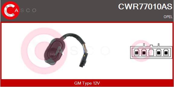 Casco CWR77010AS - Вимикач, стеклолод'емнік autozip.com.ua