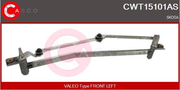 Casco CWT15101AS - Система тяг і важелів приводу склоочисника autozip.com.ua