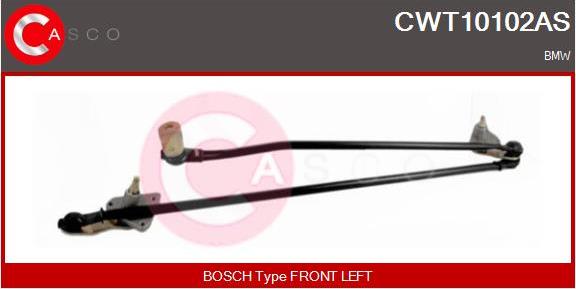 Casco CWT10102AS - Система тяг і важелів приводу склоочисника autozip.com.ua