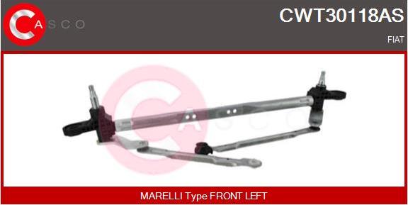 Casco CWT30118AS - Система тяг і важелів приводу склоочисника autozip.com.ua