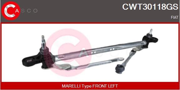 Casco CWT30118GS - Система тяг і важелів приводу склоочисника autozip.com.ua