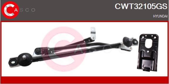 Casco CWT32105GS - Система тяг і важелів приводу склоочисника autozip.com.ua