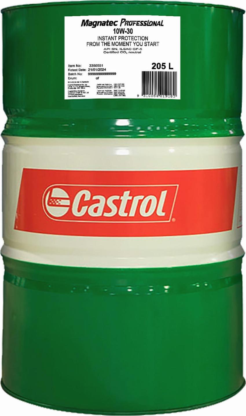 Castrol 3350551 - Моторне масло autozip.com.ua