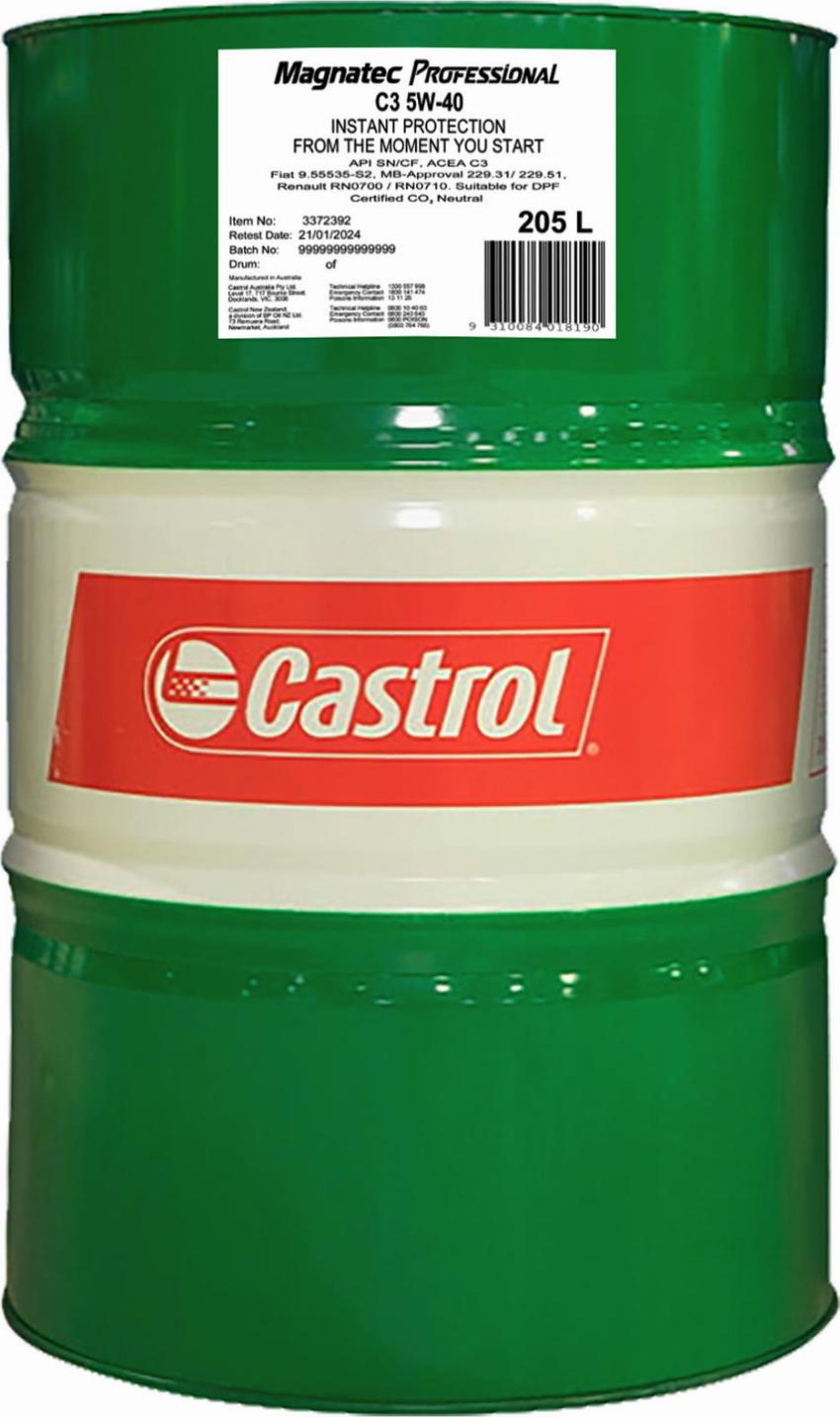 Castrol 3372392 - Моторне масло autozip.com.ua