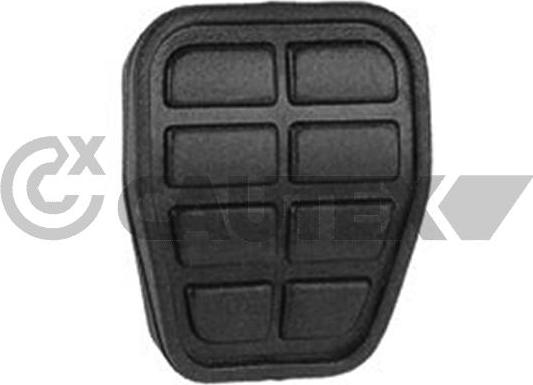Cautex 460167 - Педальні накладка, педаль гальма autozip.com.ua