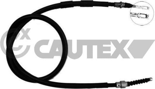 Cautex 468008 - Трос, гальмівна система autozip.com.ua